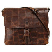 Bugatti Umhängetasche Messenger Bag Cognac