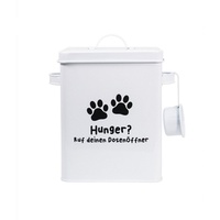 Hti-Living Vorratsdose Tierfutter mit Dosierlöffel Landhaus