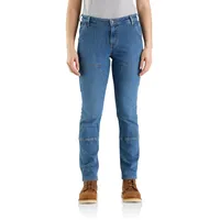 CARHARTT Double-Front, Jeans Damen Blau (H97) - W12