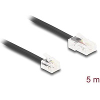 DeLock Telefonkabel RJ-45 (Stecker) 5m schwarz (88038)