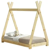 [en.casa] Hausbett Onejda 70 x 140 cm Natur