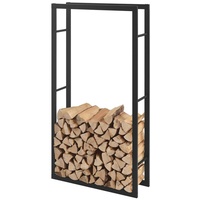 [en.casa] Kaminholzregal Kasan 75 x 150 x 25 cm