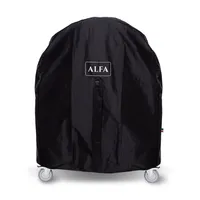 Alfa Forni Grillabdeckung 5 Pizze Kunststoff schwarz
