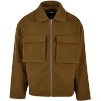 URBAN CLASSICS Big Pocket Jacke Summer Olive XL