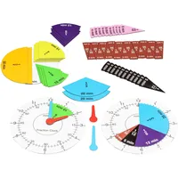 Wissner 120140 aktiv lernen - Fraction Clock ZeitangabenundBruchteile