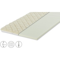 Deinbett Matratzentopper Elegant Lammflor ¦ weiß ¦ Maße (cm):