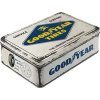 Nostalgic Art Nostalgic-Art Retro Vorratsdose Flach, 2,5 l, Goodyear