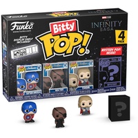 Funko Bitty Pop! Marvel - Captain America 4PK -
