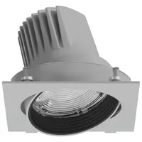 RZB LED-Einbaustrahler 722197.004.2 silber Aluminium, Kunststoff