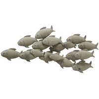Boltze Wandobjekt Fischschwarm 62 x 5 x 28 cm: