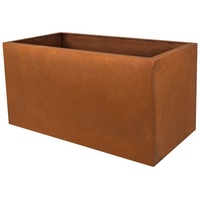 Köhko Designer-Pflanztrog aus Cortenstahl Viva 150 x 65 x
