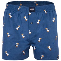 Happy Shorts Herren Web-Boxershorts 1er Pack