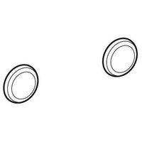 Geberit Set Deckkappen für Befestigungsset 596399000 für Urinal, Kerafix,