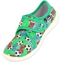 Beck Unisex Kinder Goal Hausschuh, Grün, 26