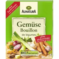 Alnatura Bio Gemüsebouillon ohne Hefe, 6 Würfel, 66g