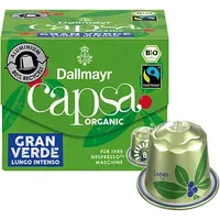 Dallmayr Capsa Gran Verde Lungo Intenso Bio Kaffeekapseln 10