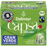 Dallmayr Capsa Gran Verde Lungo Intenso Bio Kaffeekapseln 10