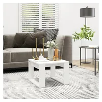 VidaXL Beistelltisch Weiß 50x50x35 cm Holzwerkstoff