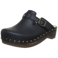 Berkemann Unisex Riemen-Toeffler Pantoletten, Schwarz (schwarz 900), 37 EU