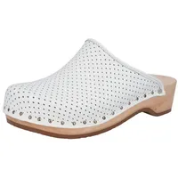 Berkemann Unisex Standard-Toeffler Clogs, Weiß (weiß 100), 46 EU