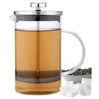 Buri - Kaffeezubereiter Teezubereiter 800ml Kaffeekanne Teekanne Kaffeebereiter Presse
