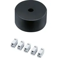 Zumtobel CEILING ROSEROUND BK Baldachinset