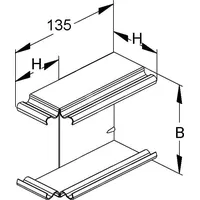 Niedax Außeneckeinsatz LUAE 60.100