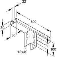 Niedax Kopfplatte KUDP 5050