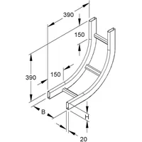 Niedax Steigstück KROS 60.225 F