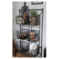 Chic anitique Chic Antique Regal auf Räder mit 6