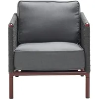 Cane-Line Loungesessel Encore - BRAIG - Dark grey /