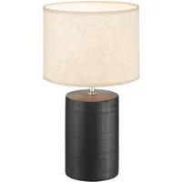 Fischer & Honsel Tischleuchte Bois schwarz 50660