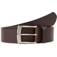 Tom Tailor Gürtel Leder 4 cm breit Braun 85
