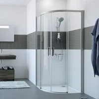 Hüppe Classics 2 Viertelkreis Schiebetür links 90 x 230