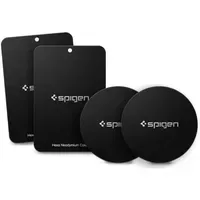 SPIGEN Kuel MP-4P Car Mount Metal Plates Schwarz