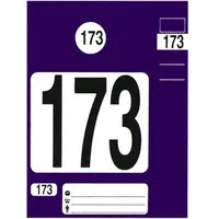 Eichner SCHÜSSELANHÄNGER-SET violett 1-300 numm