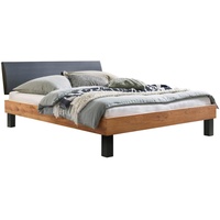 Hasena Sondrio 140 x 200 cm Holz Braun Wildeiche