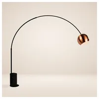 S.LUCE Ball Design-Bogenlampe mit Marmorfuß modern