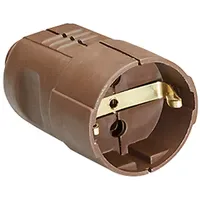 Bachmann Schutzkont.-Kupplung br, PVC, Zentral 912.470