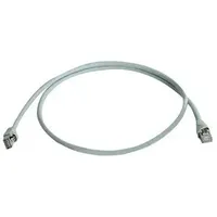 Telegärtner MP8 FS500, Patchkabel Cat.6a, ISO, LSZH grau 2,5m