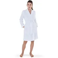 Möve Bademantel Schalkragenmantel Weiß 40