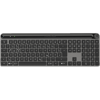 JLAB Epic Wireless Keyboard, schwarz, LEDs weiß, USB/Bluetooth, DE