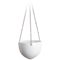 Scheurich Hanging Pot, Hängeampel aus Keramik, Farbe: Alaska, 22,1