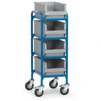 FETRA 32921 Etagenwagen Stahl pulverbeschichtet Traglast (max.): 250kg Brillantblau