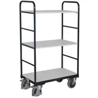 VARIOfit ESD Etagenwagen hoch 3 Ladeflächen 850 x 500