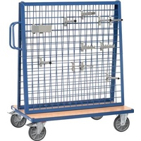 FETRA 1301 Werkstückwagen Stahl pulverbeschichtet Traglast (max.): 500kg Bereifung=Vollgummi