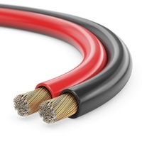 Sonero sonero® Lautsprecherkabel 2x4,0mm2, CCA 30,0m, rot/schwarz