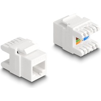 DeLock Keystone-Modul - RJ45 Buchse LSA Cat.6A werkzeugfrei mini