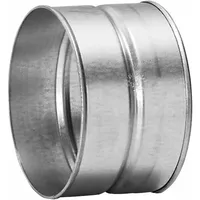 Buderus Verbindungsmuffe Metall DN100 SM100, verzinktes Sahlblech für Logavent