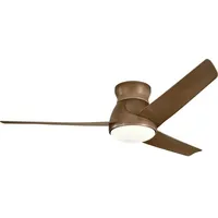 Elstead Lighting Eris leiser Deckenventilator mit LED Licht Ø152cm